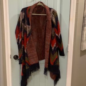 Southwest style shawl/cardigan